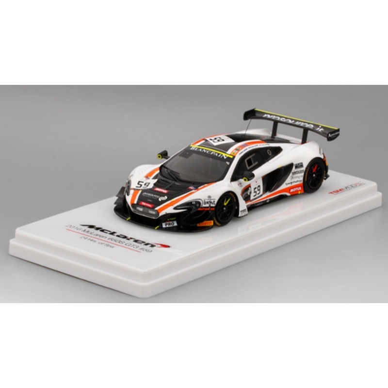 1/43 TSM McLaren 650S GT3 #59 24 Hrs. of Spa 2016 Car Model