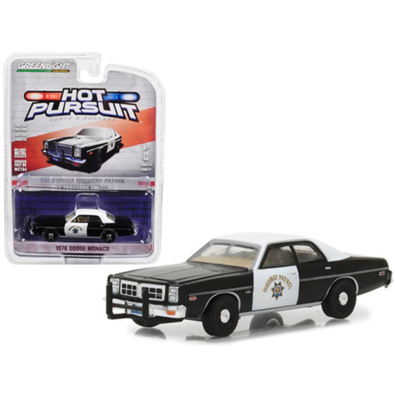 1978 Dodge Monaco California Highway Patrol Hot Pursuit Series 27 1/64 Diecast Model Car by Greenlight