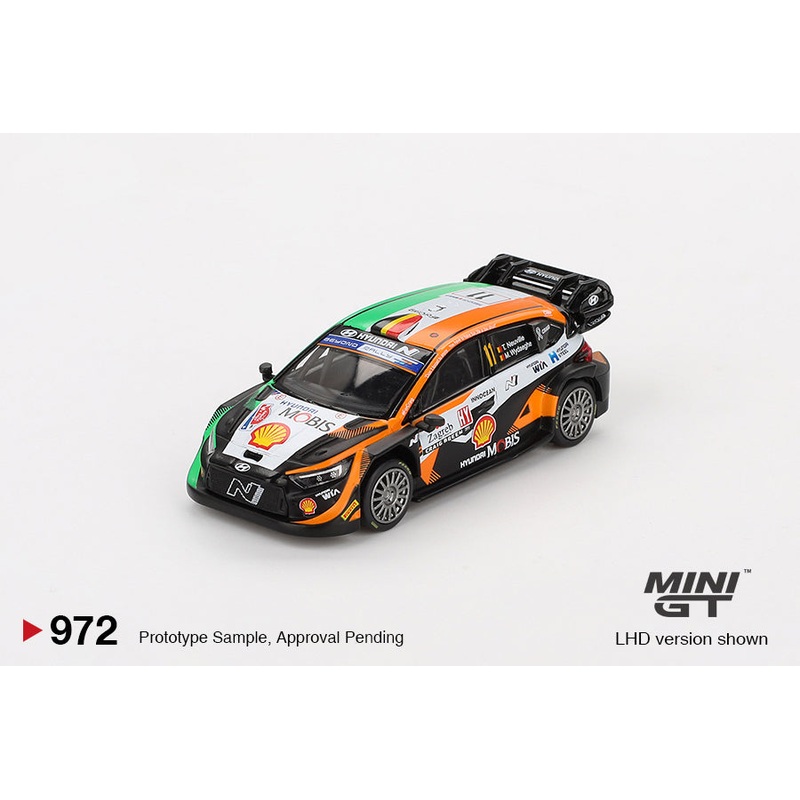 [Preorder] MINIGT 1:64 Hyundai i20 N Rally1 #11 2023 Rally Croatia MGT00972 Blister Pack