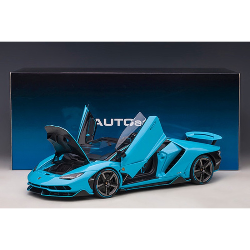 1/18 AUTOart Lamborghini Centenario Roadster (BLU CEPHEUS / PEARL BLUE) Car Model