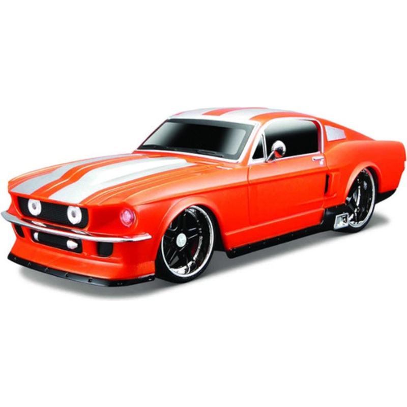 1/24 Maisto 1967 Ford Mustang GT (Metallic Orange) RC Car
