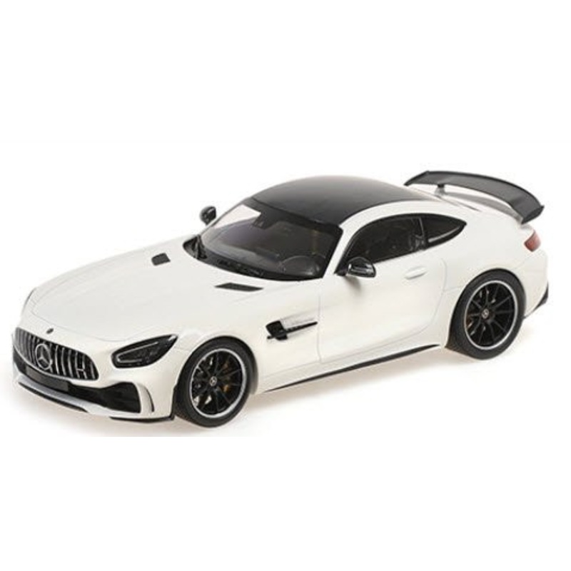 1/18 Minichamps 2021 Mercedes-Benz AMG GT-R (White Metallic) Car Model