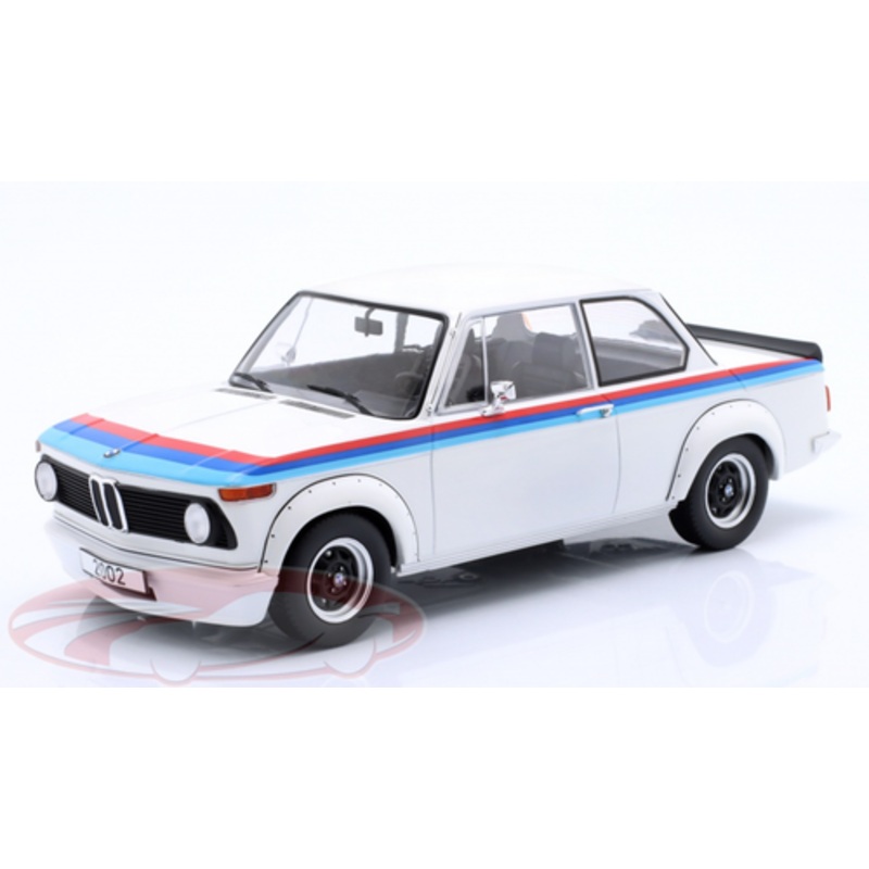 1/18 Modelcar Group 1973 BMW 2002 Turbo (White) Diecast Car Model