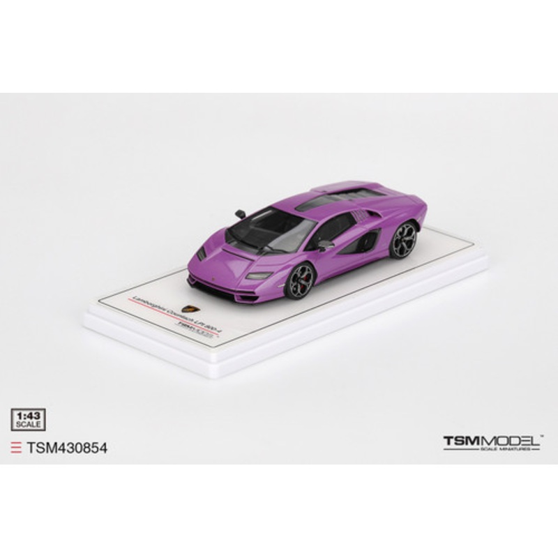 1/43 TSM Lamborghini Countach LPI 800-4 (Viola Purple) 30th Anniversary Car Model