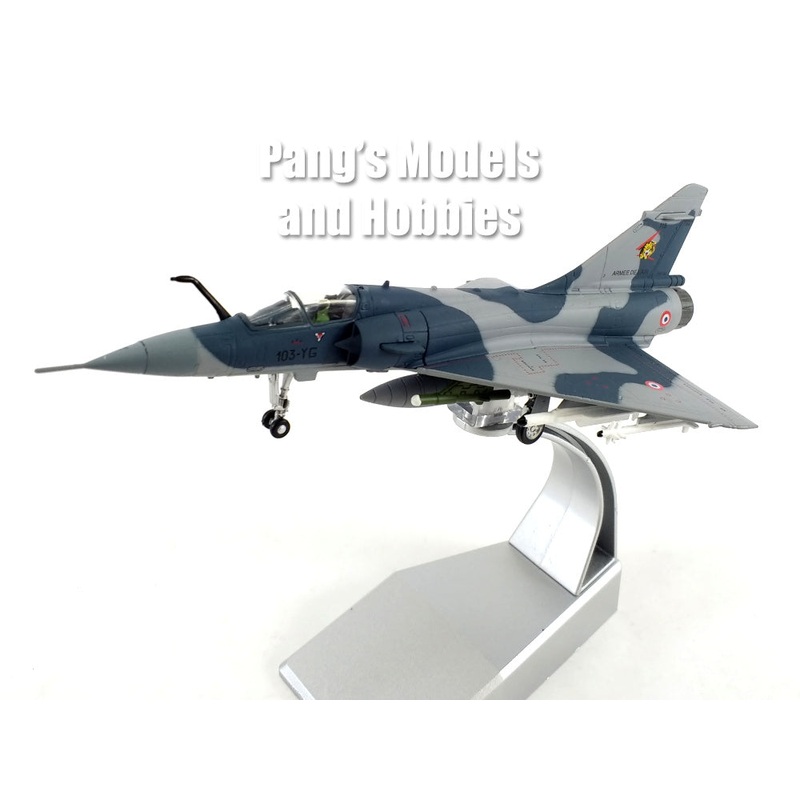 Mirage 2000C 2000 EC French Air Force - 1/100 Scale Diecast Metal Model - Unbranded