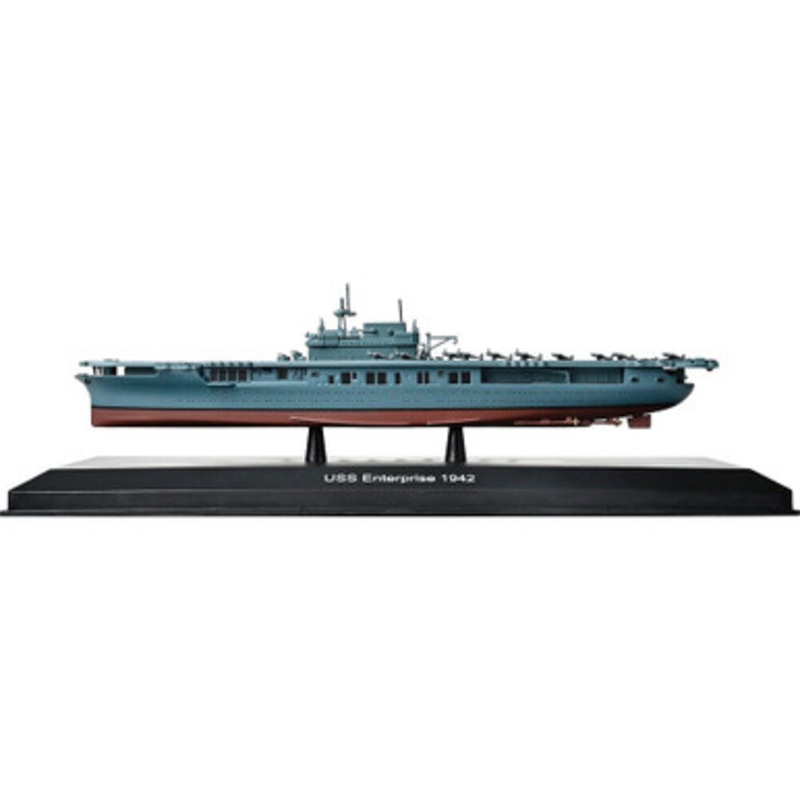 USS Enterprise 1/1100 Die Cast Model 1:1100 scale Metal by Diecast of Defense