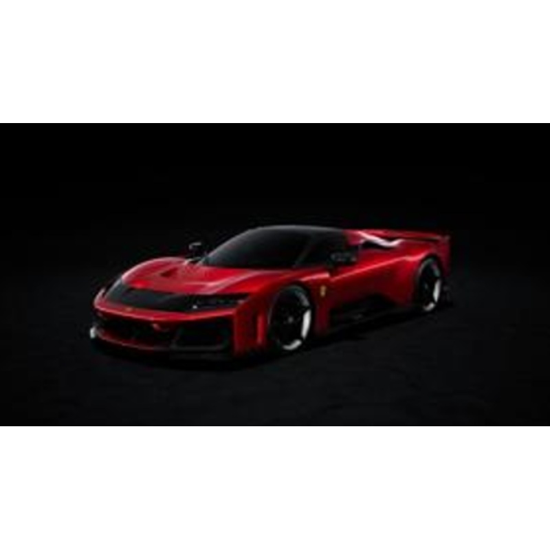 1/12 Looksmart 2024 Ferrari F80 (Rosso Supercar Red) Car Model