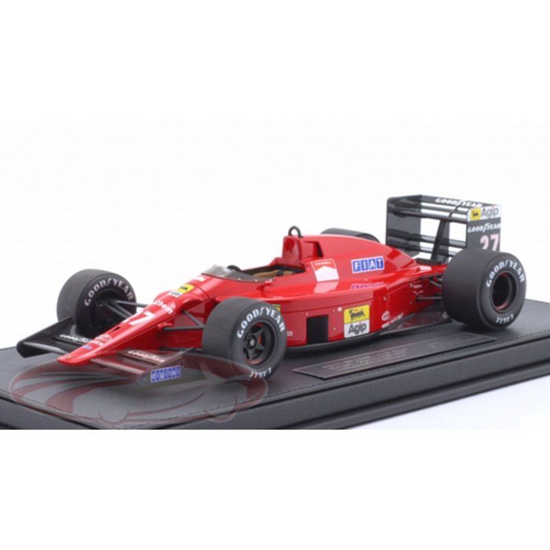 1/18 GP Replicas 1989 Formula 1 Nigel Mansell Ferrari 640 #27 Monaco GP Car Model