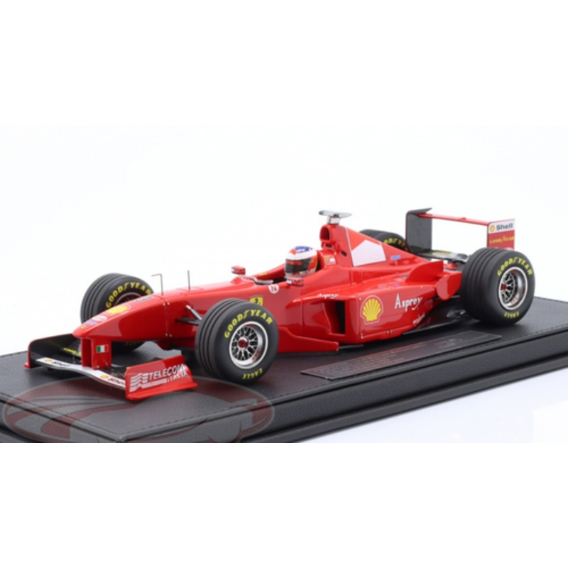 1/18 GP Replicas 1998 Formula 1 Michael Schumacher Ferrari F300 #3 Winner Italian GP Car Model with Figure