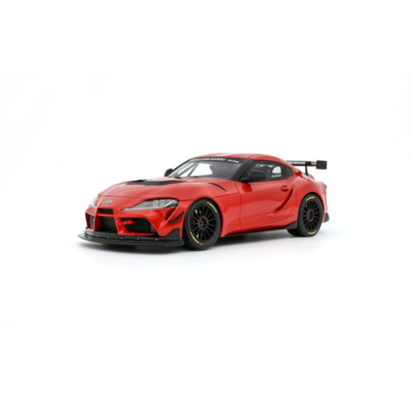 1/18 OTTO 2023 Toyota Supra GT4 100 Edition Plasma Orange Car Model