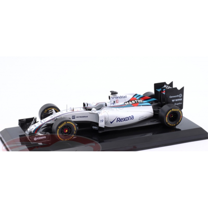 1/24 Premium Collectibles 2015 Formula 1 Felipe Massa Williams FW37 #19 3rd Italy GP Car Model