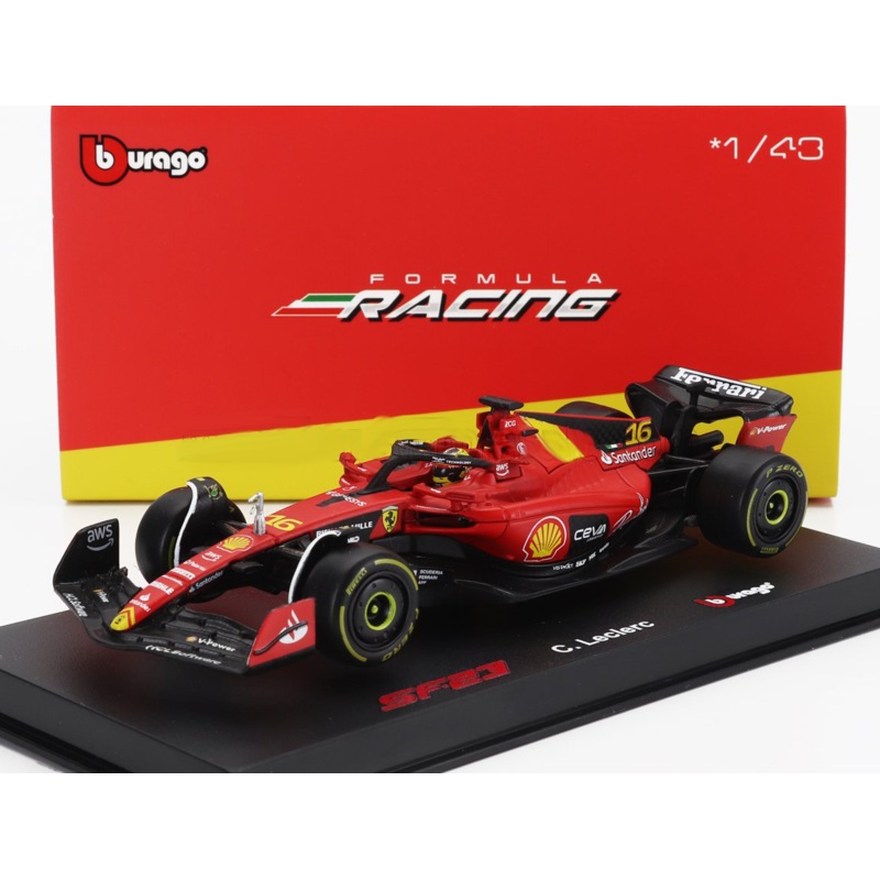 Ferrari - SF-23 n.16 (2023) 1:43 - C. Leclerc - Monza GP - With Driver - BBurago