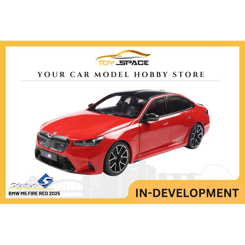 [SOLIDO] 1:18 BMW M5 Fire Red 2025