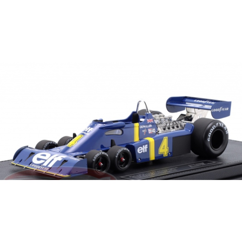 1/18 GP Replicas 1976 Formula 1 Patrick Depailler Tyrrell P34 #4 3rd Monaco GP Car Model