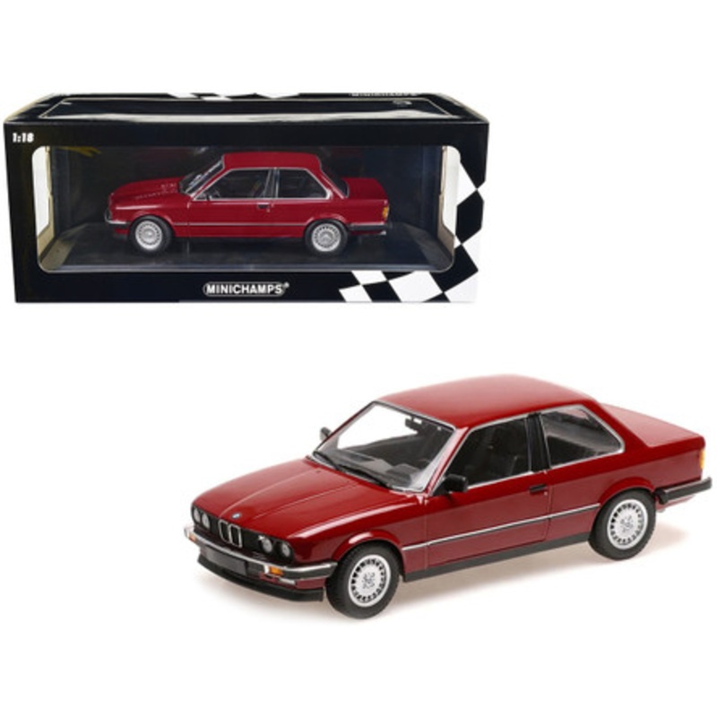 1/18 Minichamps 1982 BMW 323i (E30) Limousine (Carmine Red) Car Model