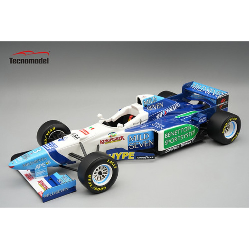 1/18 Tecnomodel Benetton B196 1996 Argentina GP Driver: Jean Alesi car #3 Limited Edition Car Model