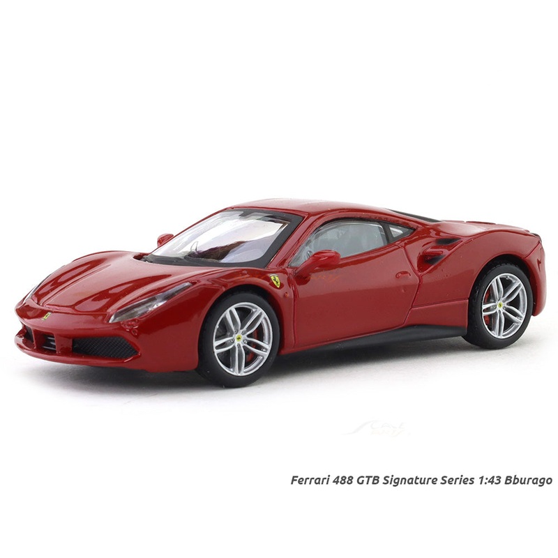 Ferrari 488 GTB Signature Series 1:43 Bburago scale model car collectible