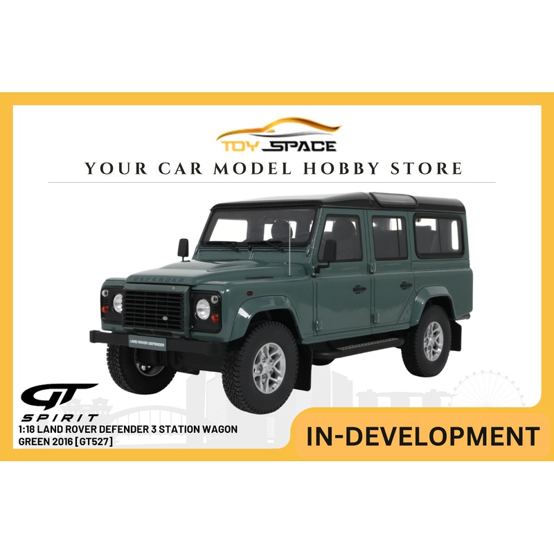 [GT SPIRIT] 1:18 Land Rover Defender 3 Station Wagon Green 2016 [GT527]