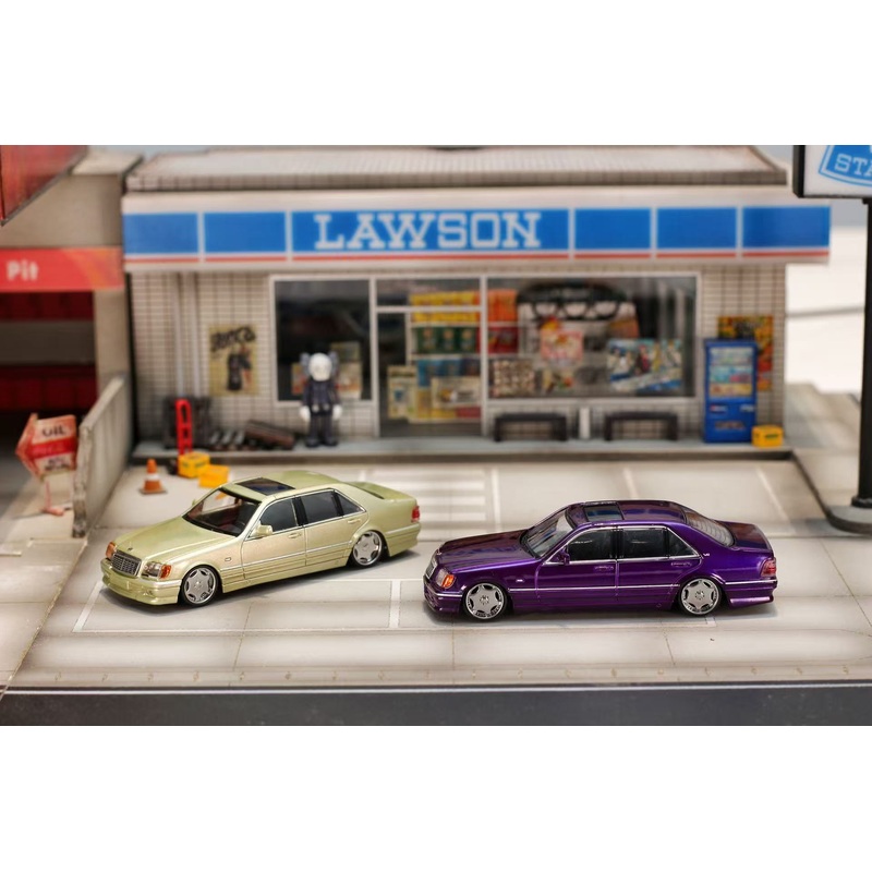 [Preorder] Street Weapon 1:64 Mercedes-Benz S Class S600 W140 (2 Colours) Champagne