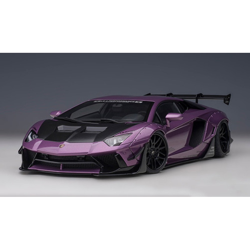 1/18 AUTOart Liberty Walk LB-Works Lamborghini Aventador Limited Edition (Viola SE30 Carbon Bonnet) Car Model