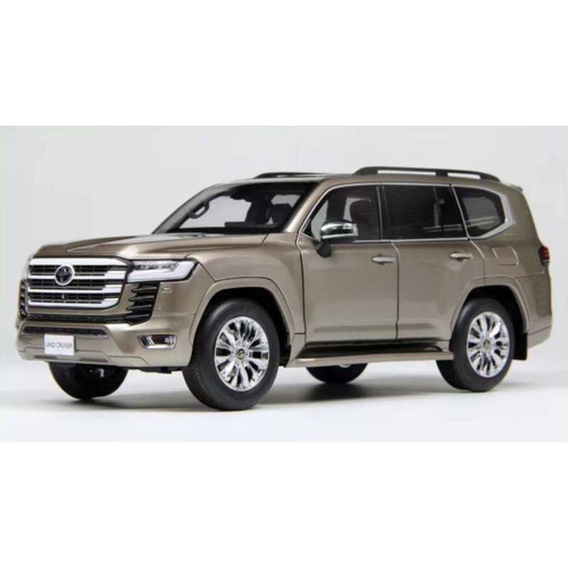 1/18 LCD Toyota Land Cruiser LC300 ZX (Champagne Gold) Full Open Diecast Car Model