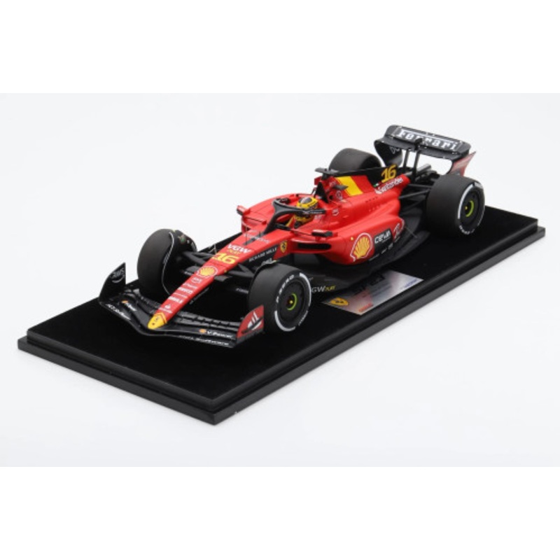 1/18 Looksmart Ferrari SF23 GP Italian 2023 4th Place #16 Charles Leclerc Resin Car Model