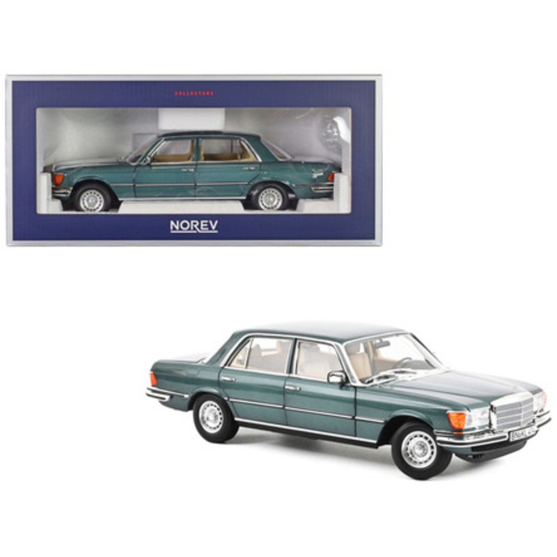 1/18 Norev 1979 Mercedes-Benz 450 SEL 6.9 (Petrol Blue Metallic) Diecast Car Model