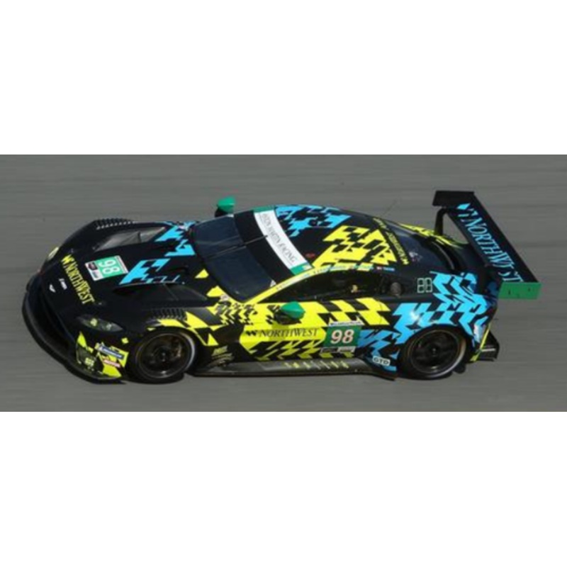 1/43 Spark 2022 Aston Martin Vantage AMR GT3 No.98 Northwest AMR 24H Daytona P. Dalla Lana - D. Pittard - C. Eastwood - N. Thiim Car Model