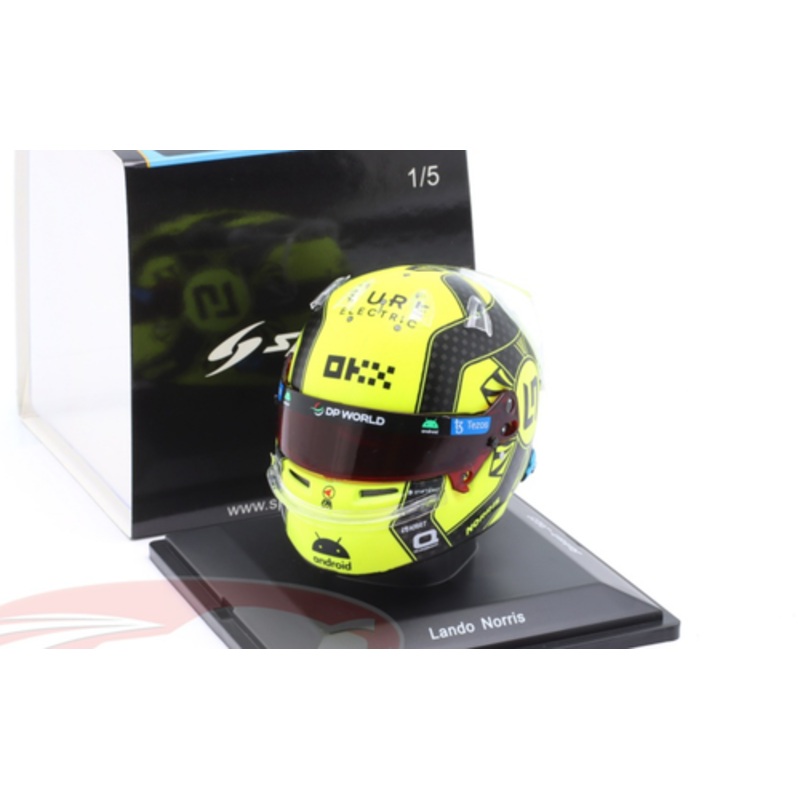 1/5 Spark 2023 Formula 1 Lando Norris McLaren Helmet Model