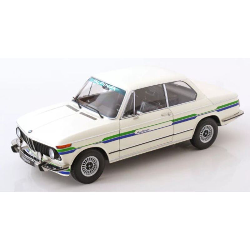 1/12 KK-Scale 1974 BMW 2002 Alpina Series 2 (White) Diecast Car Model