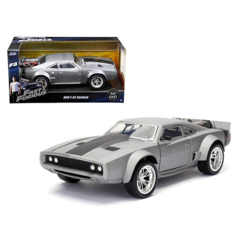 Dom's Ice Charger "Fast & Furious" F8 Movie 1/24 Diecast Model Car by Jada