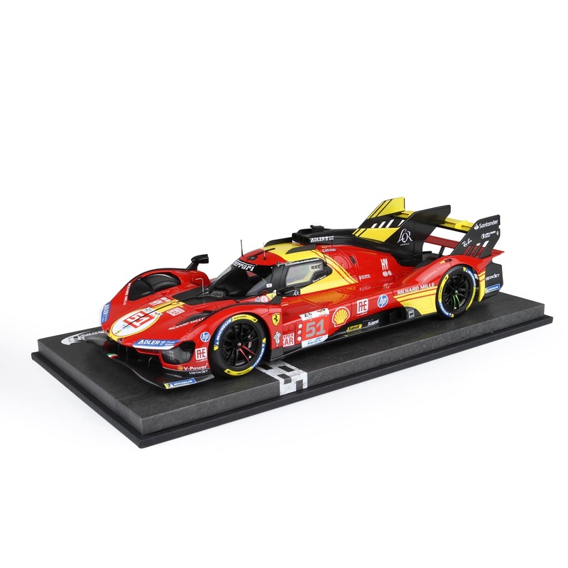 [Preorder] BBR 1:18 FERRARI 499P CAR N. 51 - 3RD LE MANS 2024