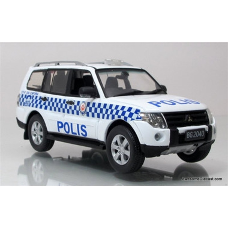 Vitesse 1:43 Mitsubishi Pajero SUV: Royal Brunei Police Service