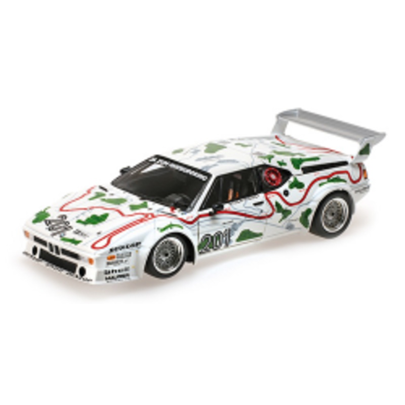 1/18 Minichamps 1980 BMW M1 BMW Motorsport Stuck, Piquet 3rd Place ADAC 1000KM Diecast Car Model