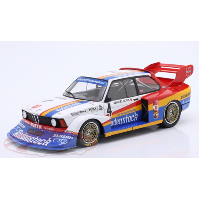 1/18 Modelcar Group 1979 BMW 320 Gr.5 #4 DRM Zolder Rodenstock Wrth Team Manfred Winkelhock Car Model