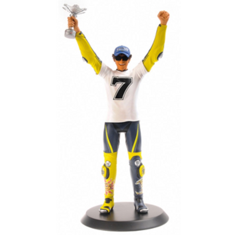 1/6 Minichamps Valentino Rossi 7 Times World champion MotoGP Sepang 2005 Figure
