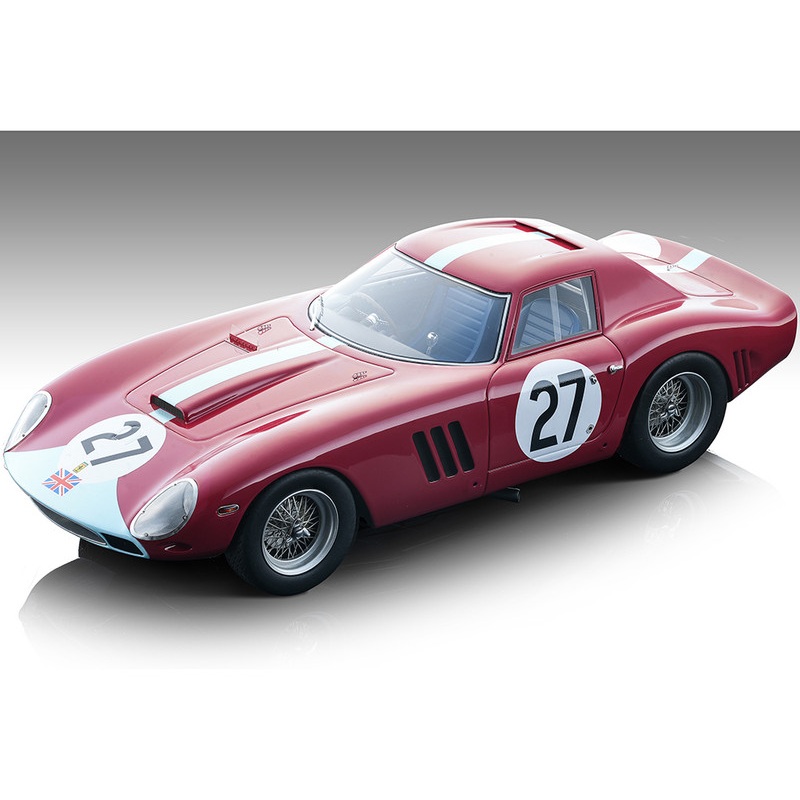Ferrari 250 GTO #27 Innes Ireland "Tourist Trophy" (1964) "Mythos Series" Limited Edition to 40 pieces Worldwide 1/18 Model Car by Tecnomodel