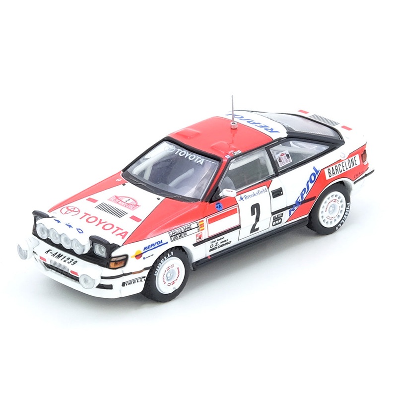 [Preorder] Inno64 1:64 TOYOTA CELICA GT-FOUR (ST165) Winner Rally Monte Carlo 1991 C. Sainz / L. Moya IN64-ST165R-91MCW