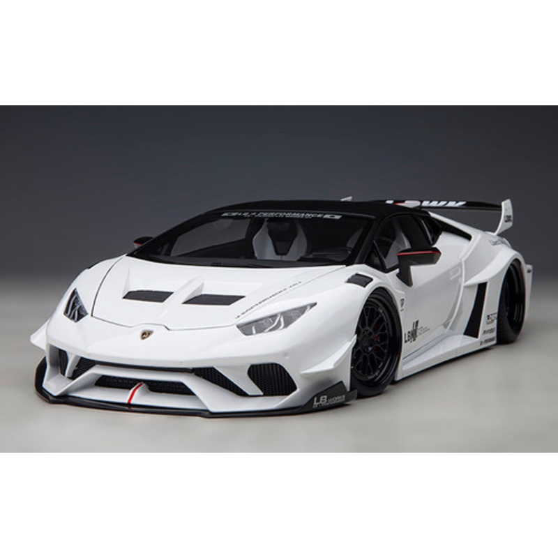 1/18 AUTOart Lamborghini Huracan GT Liberty Walk LB Silhouette Works (White) Car Model