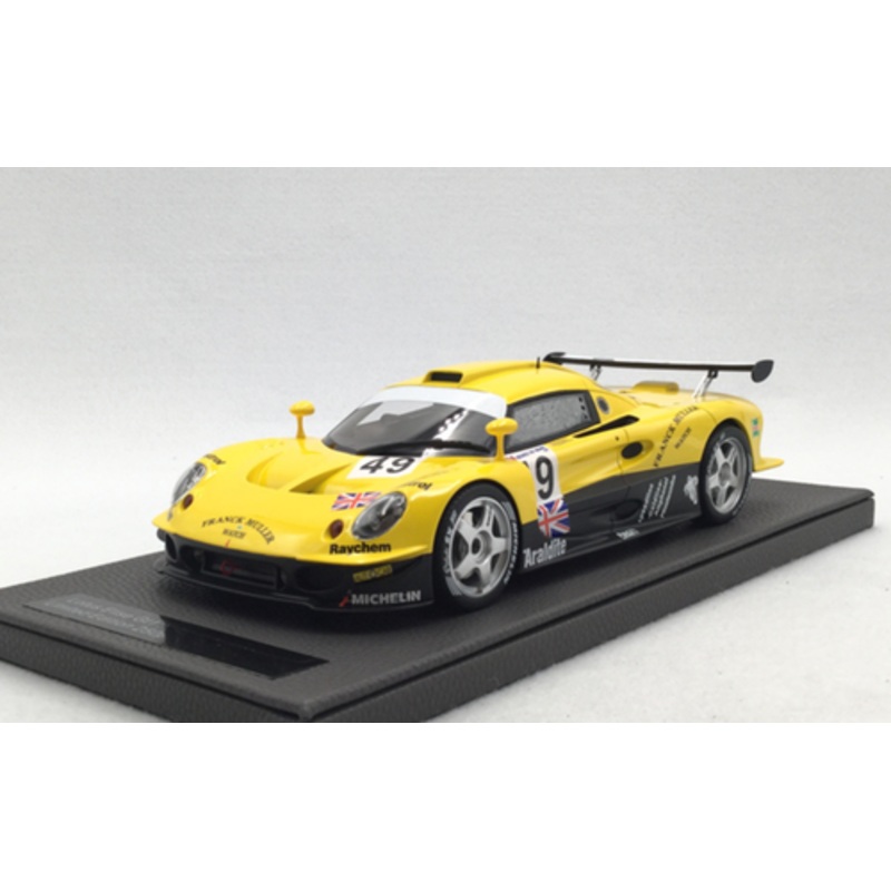 1/18 Top Marques Lotus Elise GT1 (Yellow) Resin Car Model
