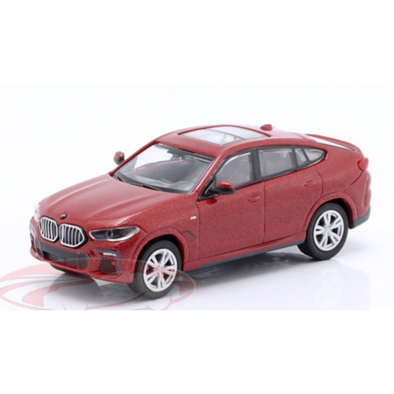 1/87 Minichamps 2020 BMW X6 (F16) (Red Metallic) Car Model