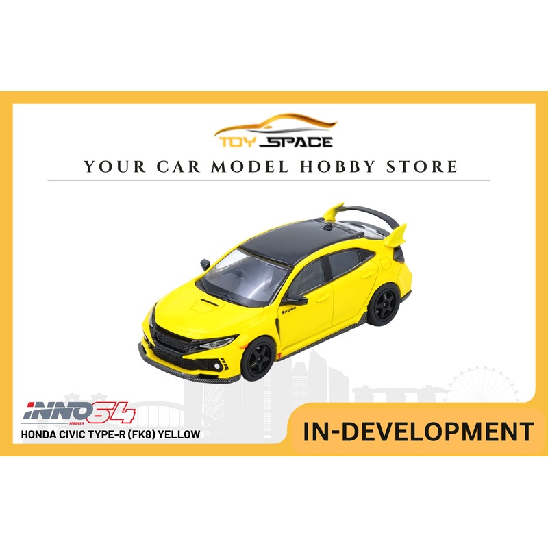 [INNO64] Honda Civic Type-R (FK8) Yellow