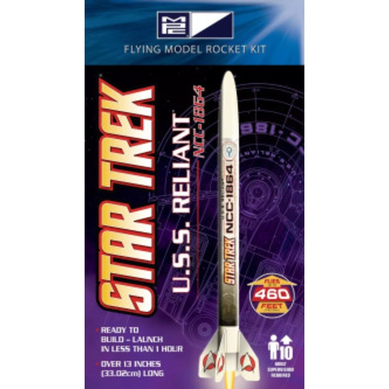 MPC Skill Level 2 Star Trek USS Reliant NCC-1864 Rocket Model Kit