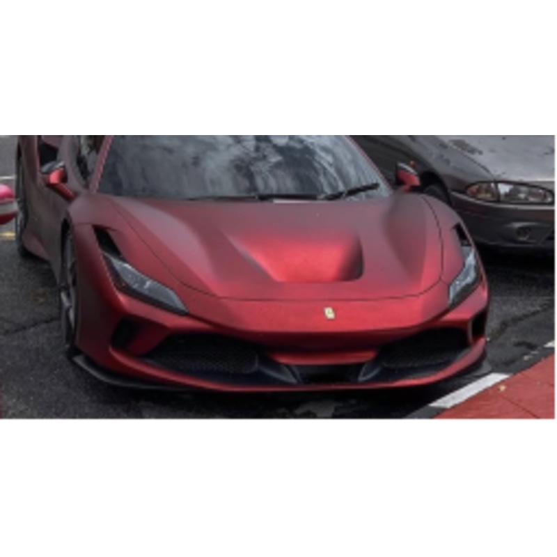 1/18 HH Model Ferrari F8 Spider (Matte Rosso Fuoco Red) Car Model