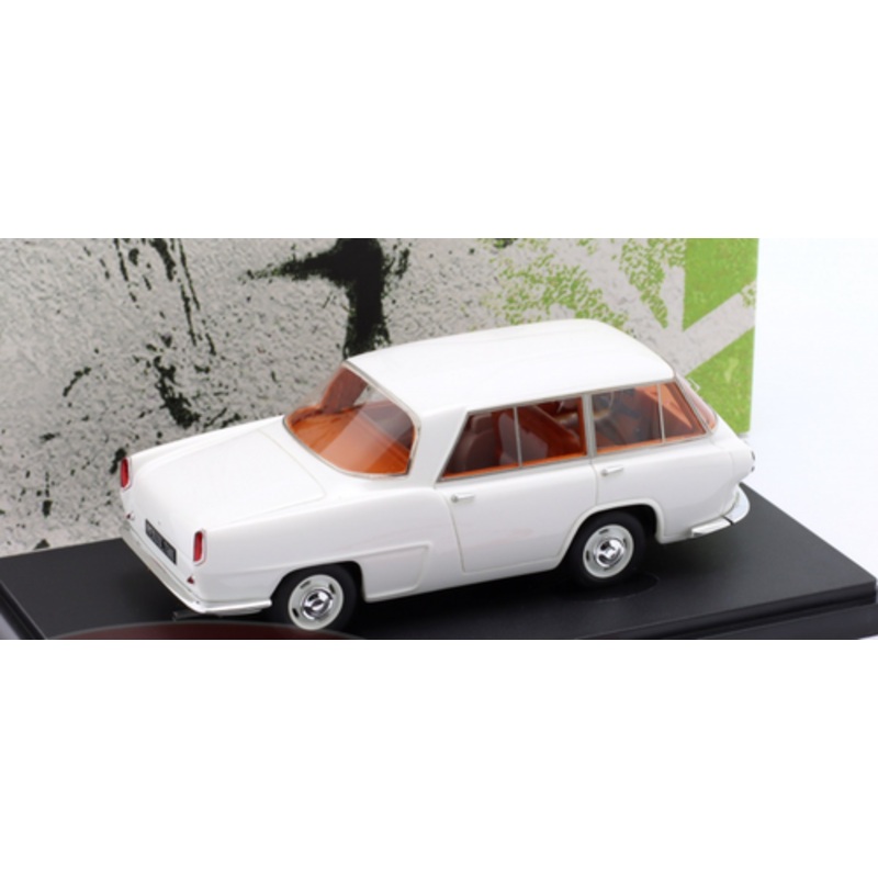 1/43 AutoCult 1957 Renault Projet 600 (White) Car Model