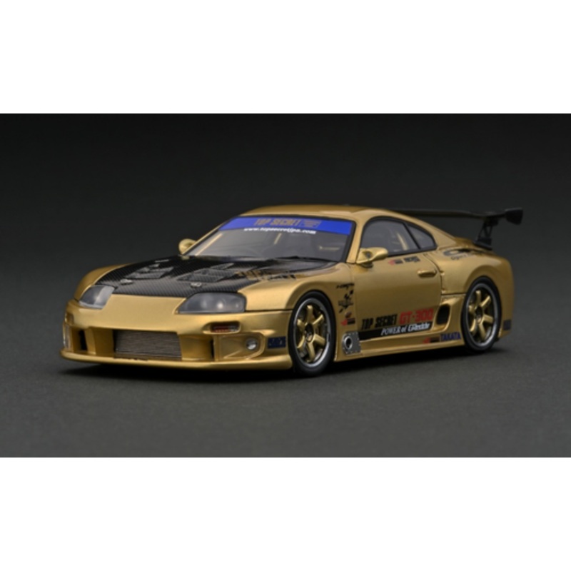 1/43 Ignition Model Toyota TOP SECRET GT300 Supra (JZA80) Gold