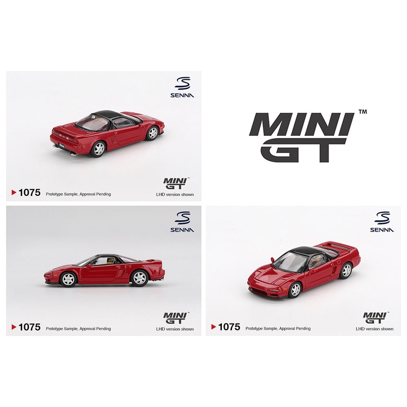 [Preorder] MINIGT 1:64 Honda NS-X Prototype Midship Sports 1989 Ayrton Senna w/ Figure MGT01075-BL