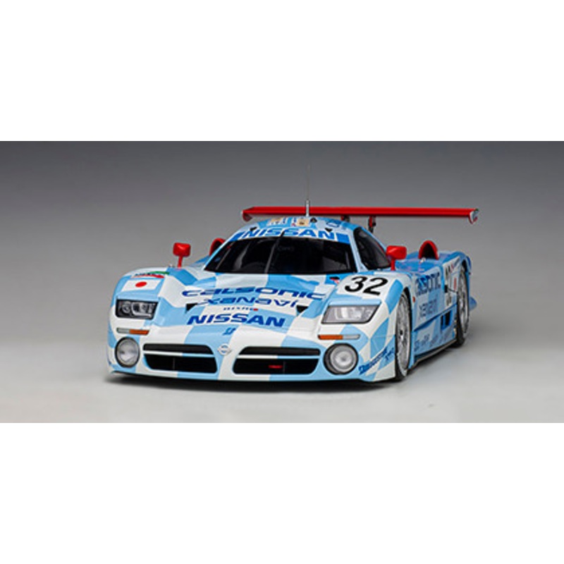 1/18 AUTOart NISSAN R390 GT1 Le Mans LEMANS 1998 K.HOSHINO, A.SUZUKI, M.KAGEYAMA #32 Diecast Car Model 89876