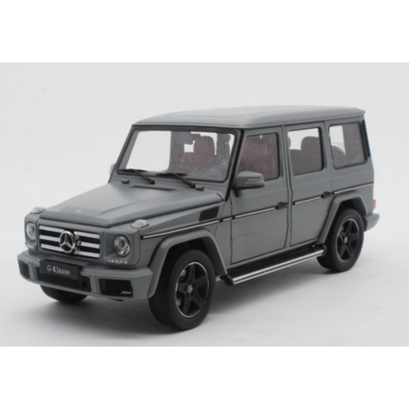 1/18 iScale Mercedes-Benz MB G-Class G-Klasse G500 (Matte Grey) Diecast Car Model