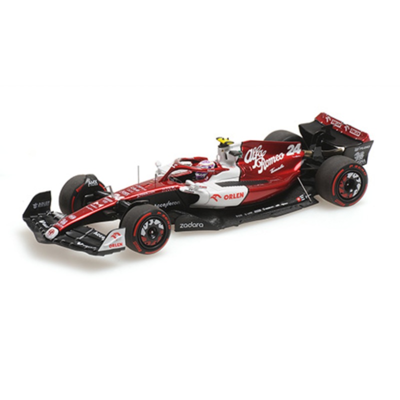 Alfa Romeo F1 C42 n.24 (2022) 1:43 - Bahrain GP - Guanyu Zhou - Minichamps